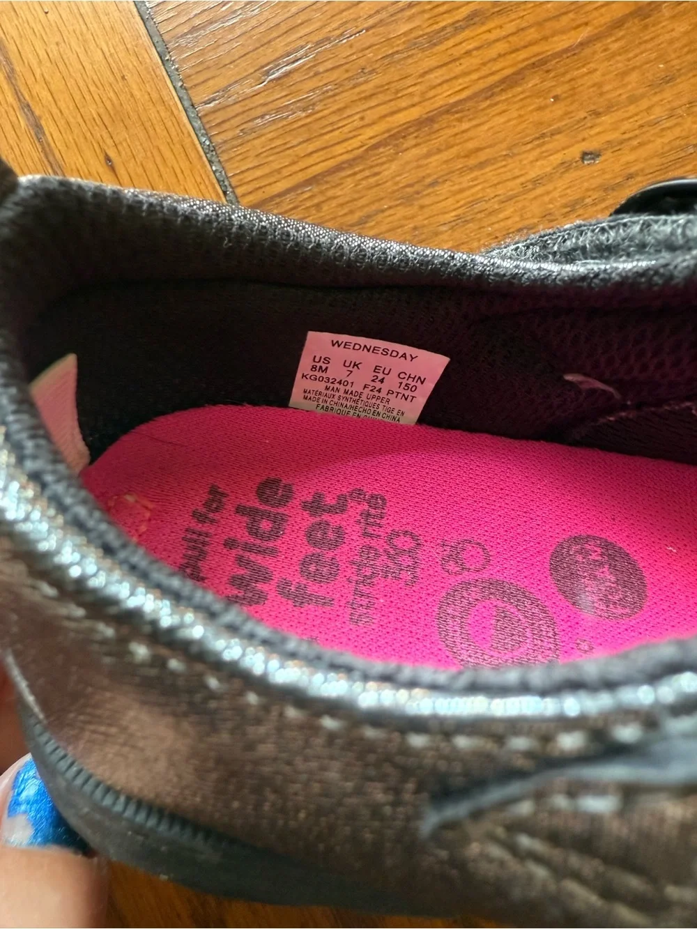 Stride Rite Toddler Girls Gunmetal Shoes